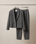 Transit Ensemble Veste & Pantalon Gris — Neuf — Taille M