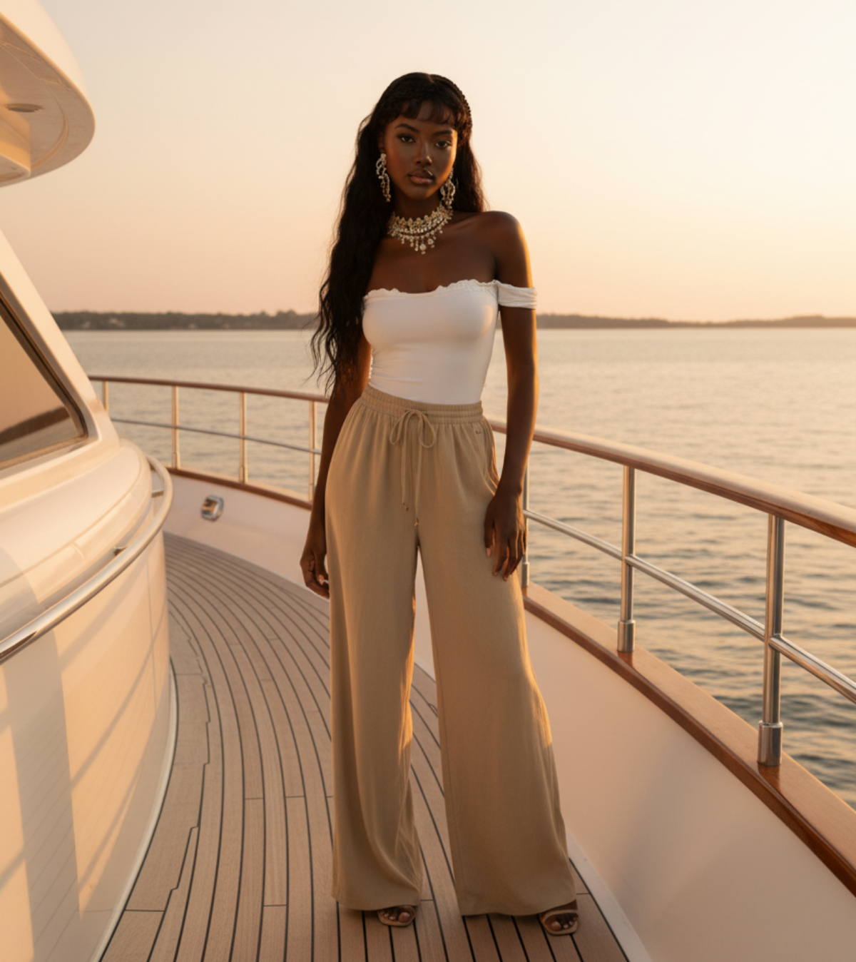 Pantalon LPB Doré — Neuf — Taille S