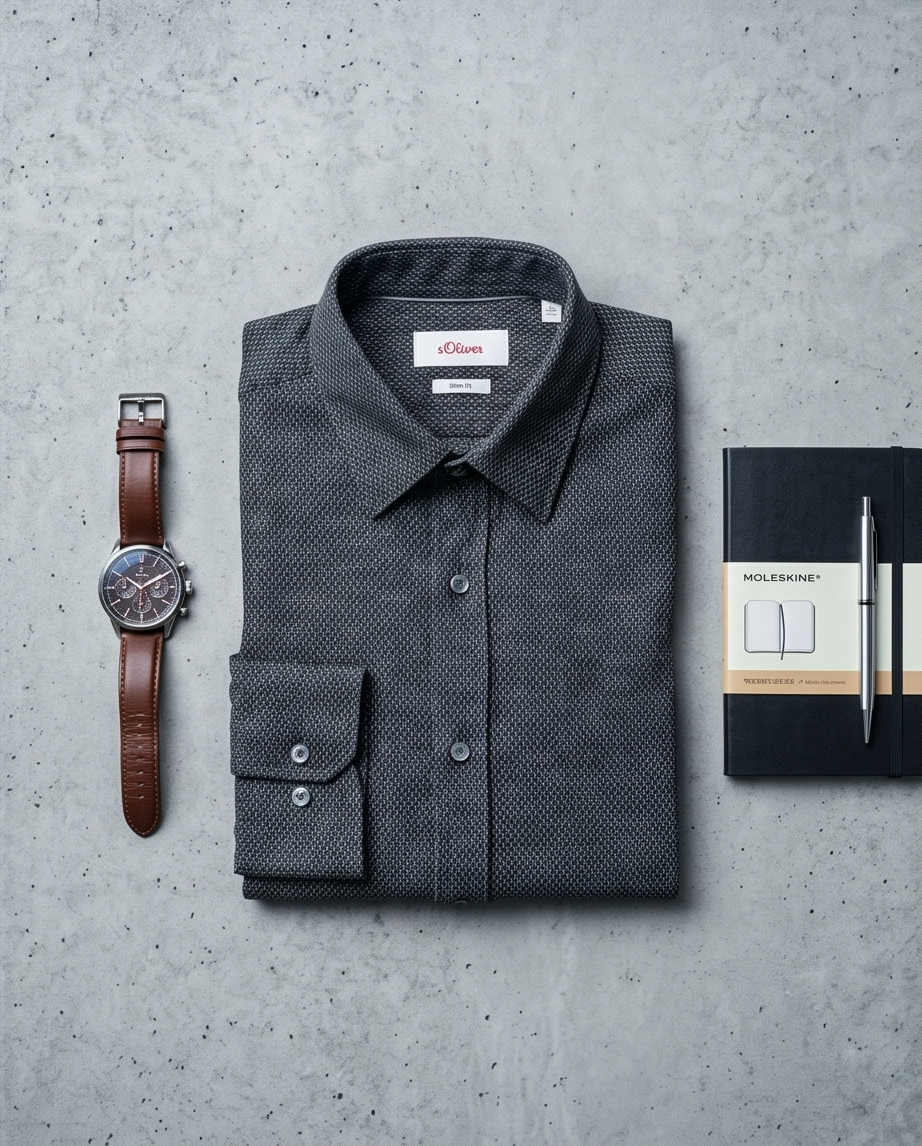 Chemise S.Oliver Homme Coupe Classique — Neuve — Taille L