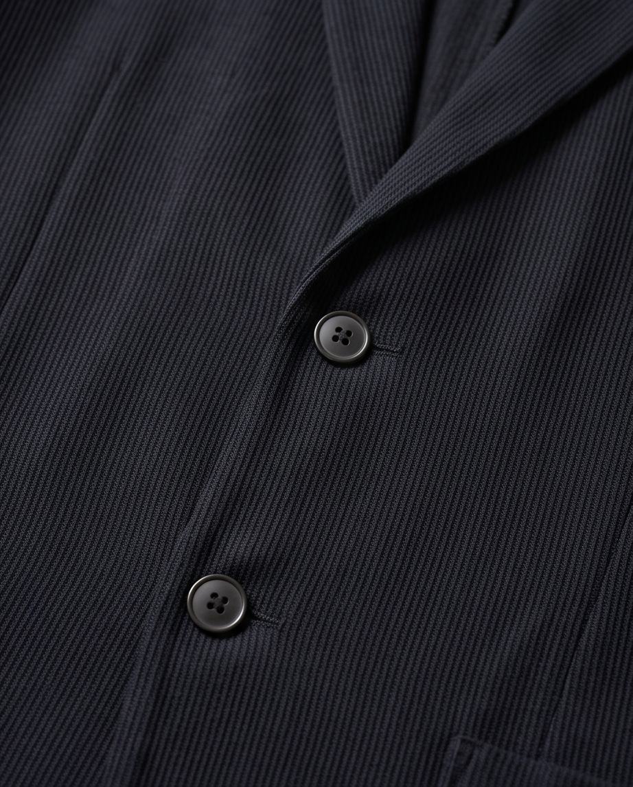 Transit Blazer Lin Noir — Comme Neuf — Taille S/M