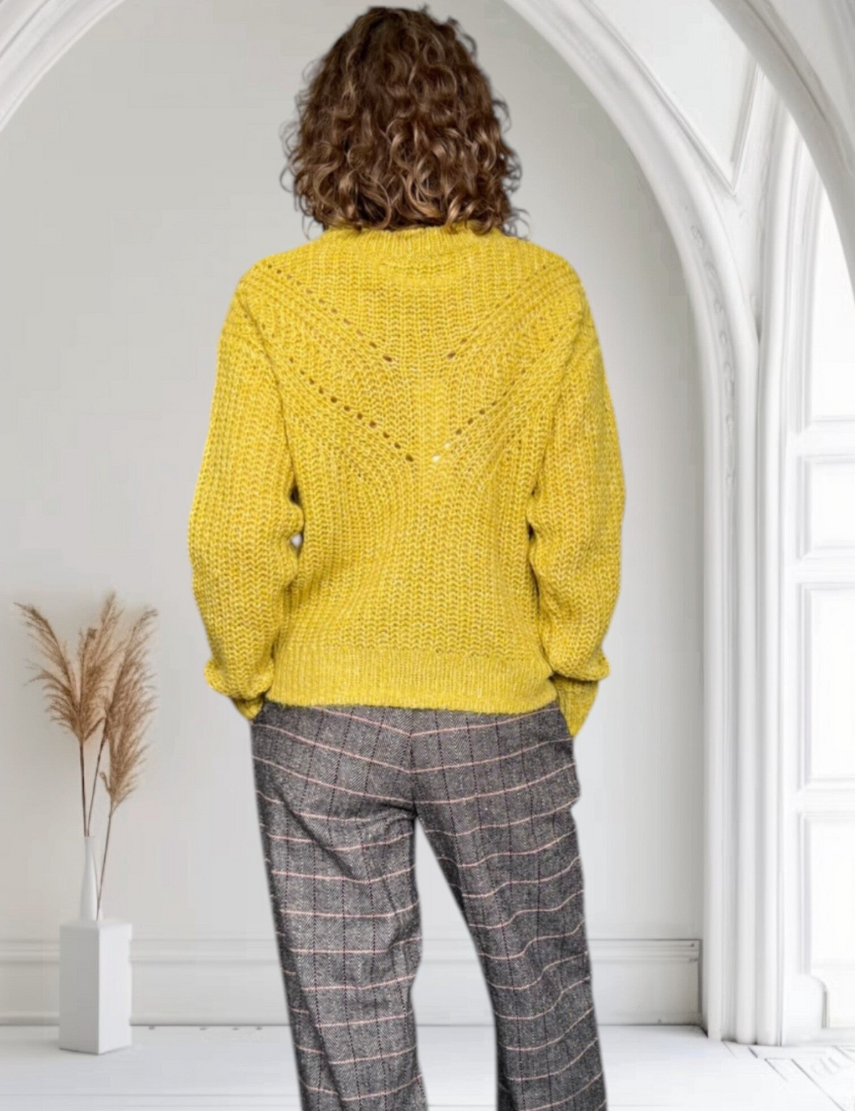 Pull ESPRIT Jaune — Neuf — Taille S