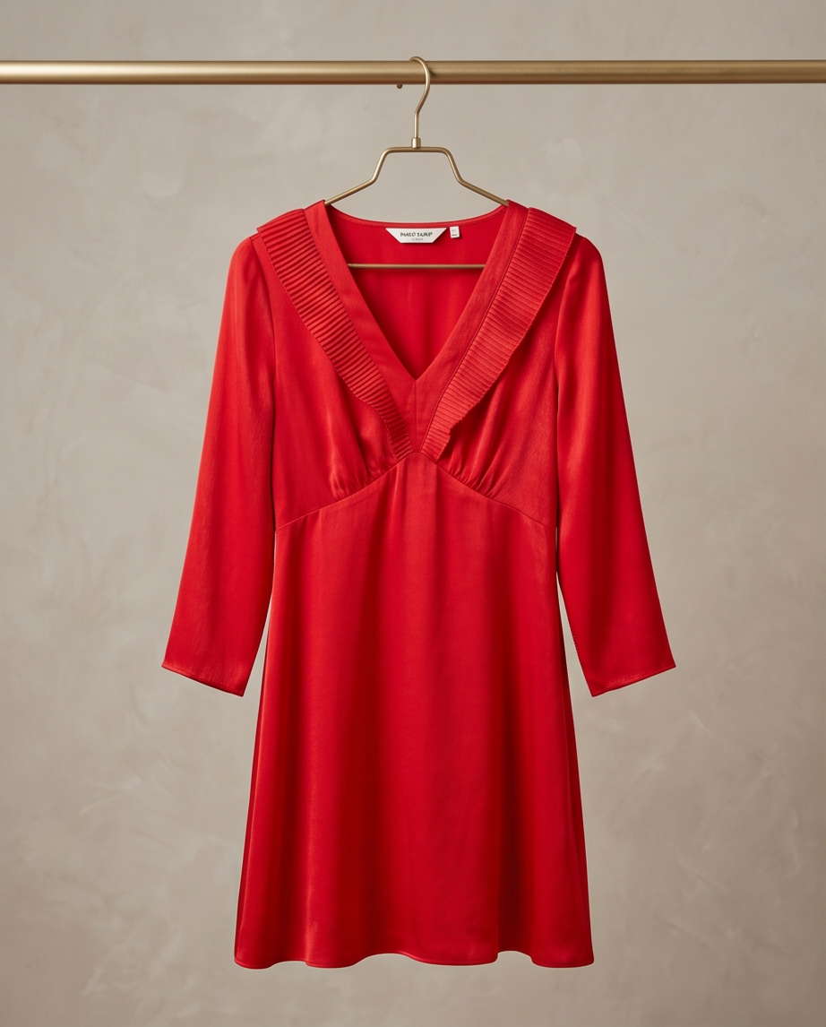 Robe Naf Naf Rouge — Neuve — Taille S/M