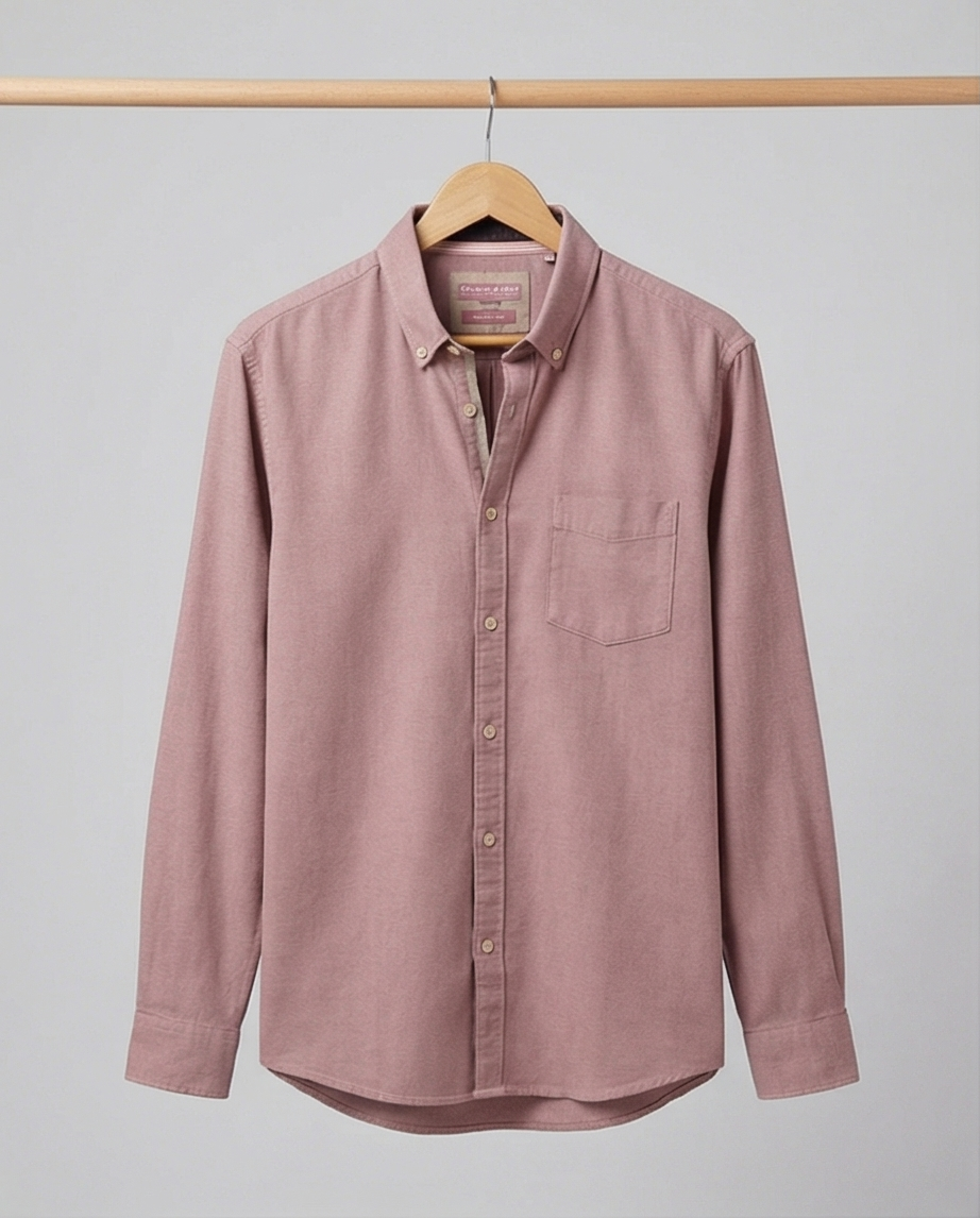 Chemise Colours & Sons Rose — Coton — Neuve — Taille XL
