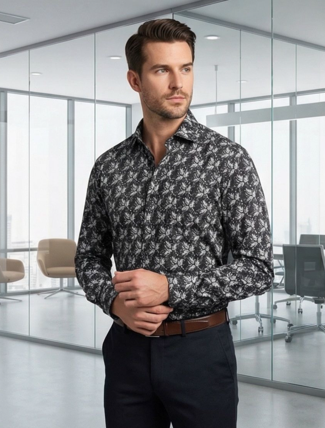 Chemise Homme Driver Vintage — 100% Coton — Neuve — Taille S & XXL