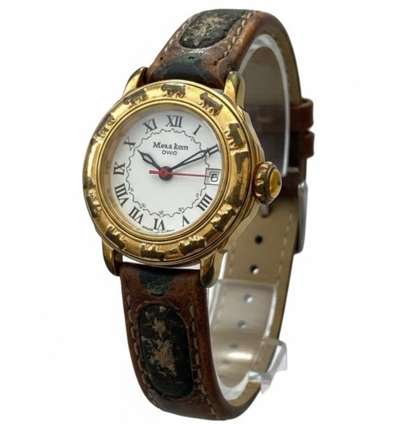 Michel Jordi “Suisse 1291” – Édition anniversaire 1991 – Bracelet cuir d’origine