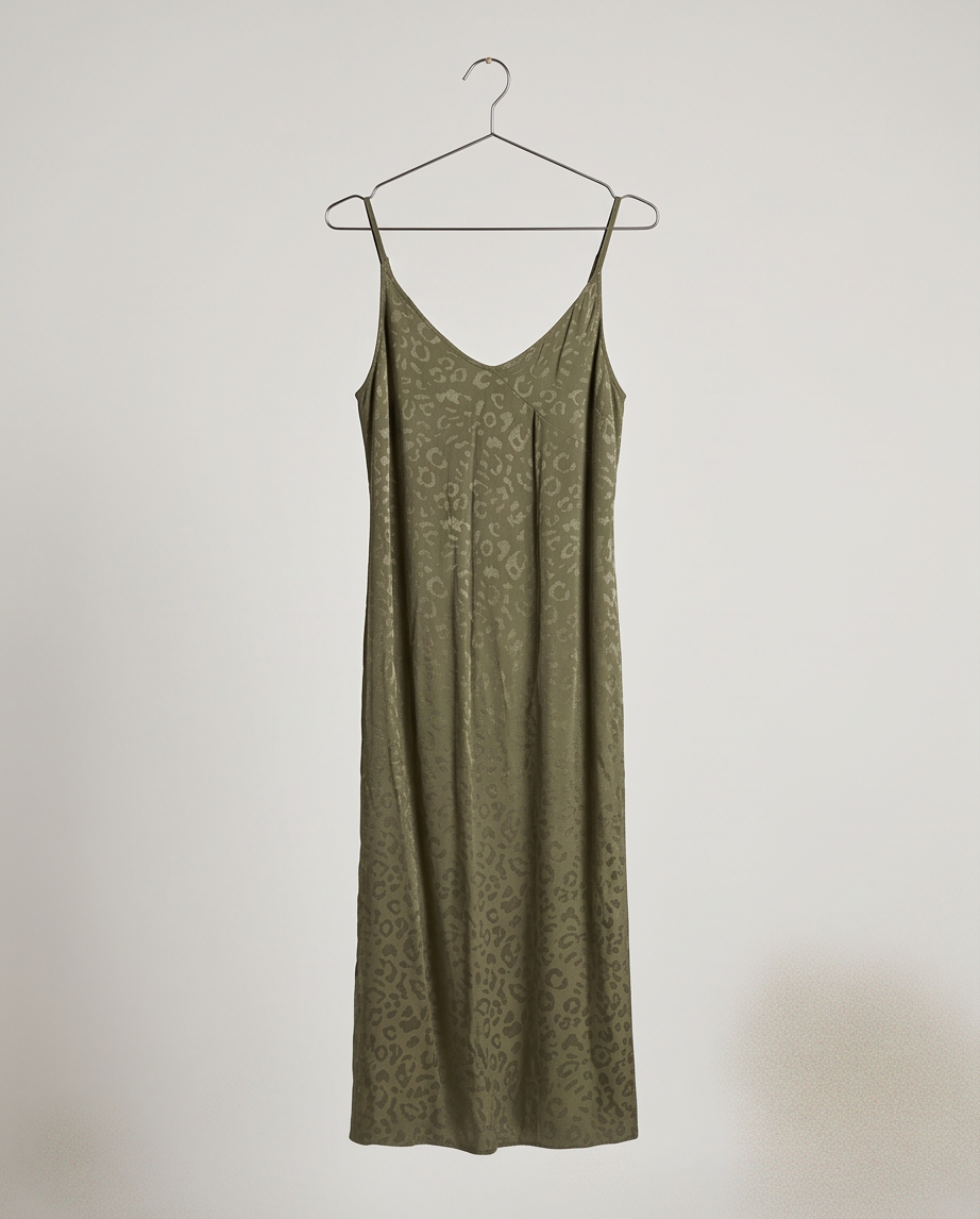 Gertrude & Gaston Robe Longue Kaki — Très Bon État — Taille S