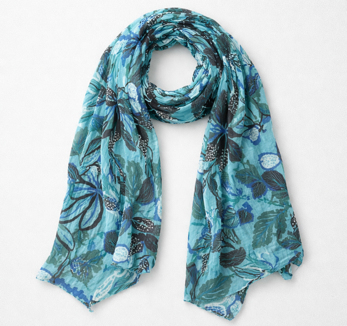 Écharpe Légère Driver Jeans bleue ciel — Neuve