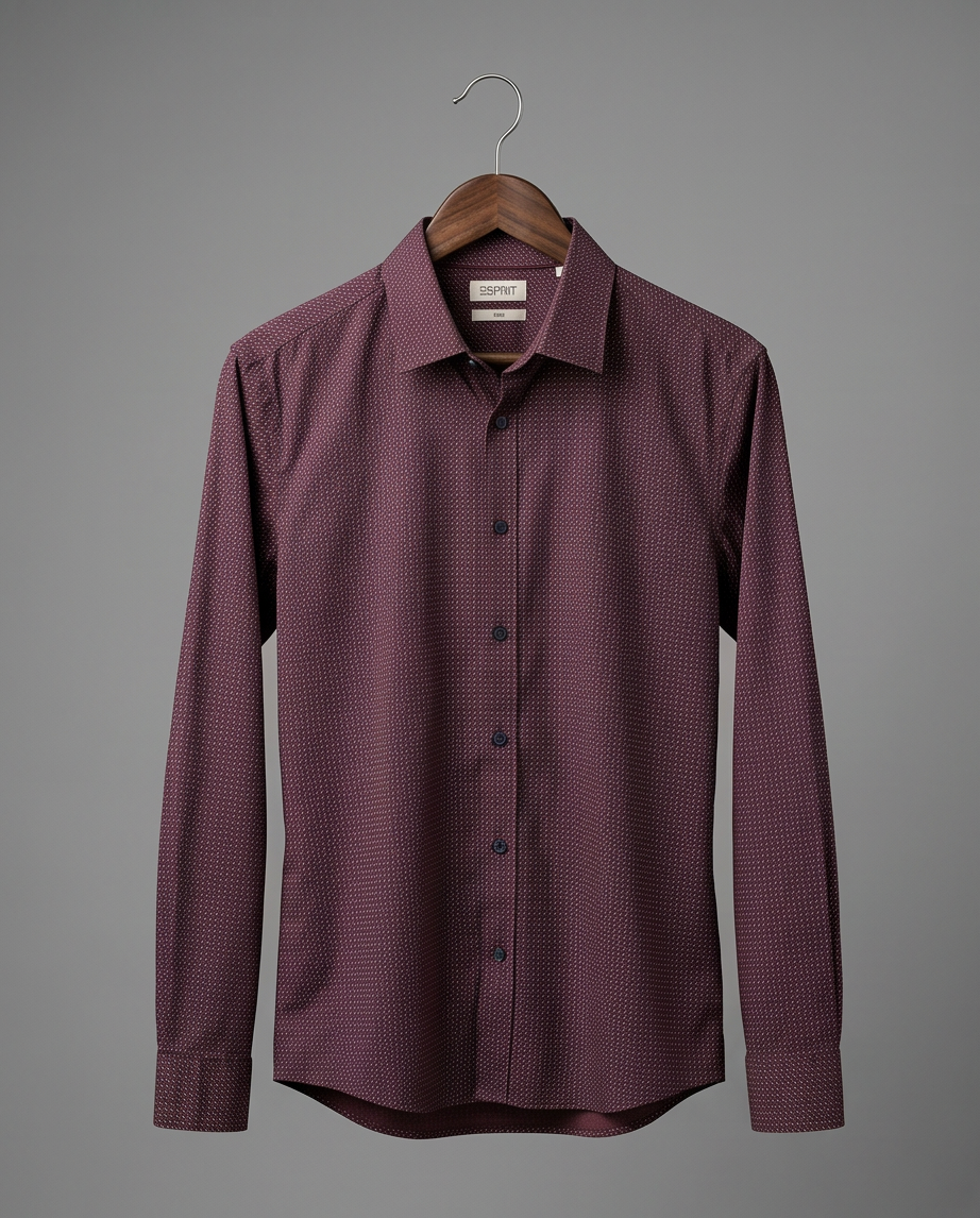 Chemise Esprit Homme Coton Coupe Slim — Neuve — Taille S