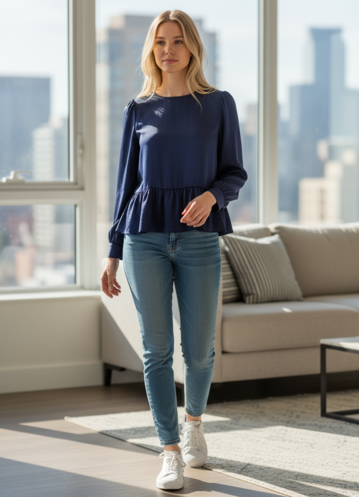 S.Oliver blouse bleue - neuve - taille 38 & 36