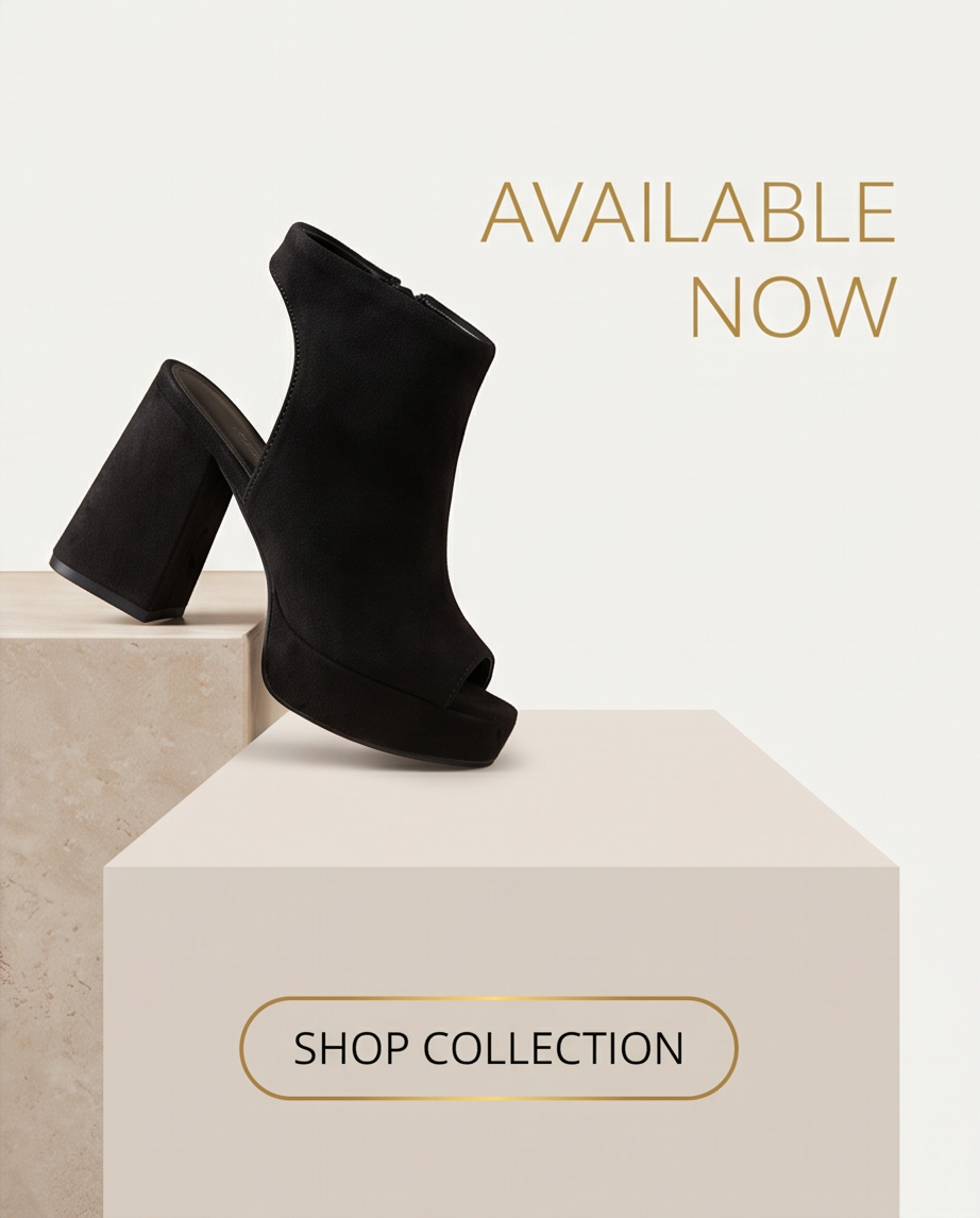 Forever Comfort Sandales à Plateforme Noires — Taille 38