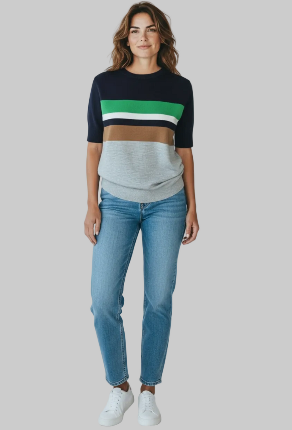 Pull S.Oliver Multicolore — Neuf — Tailles 34/38/40