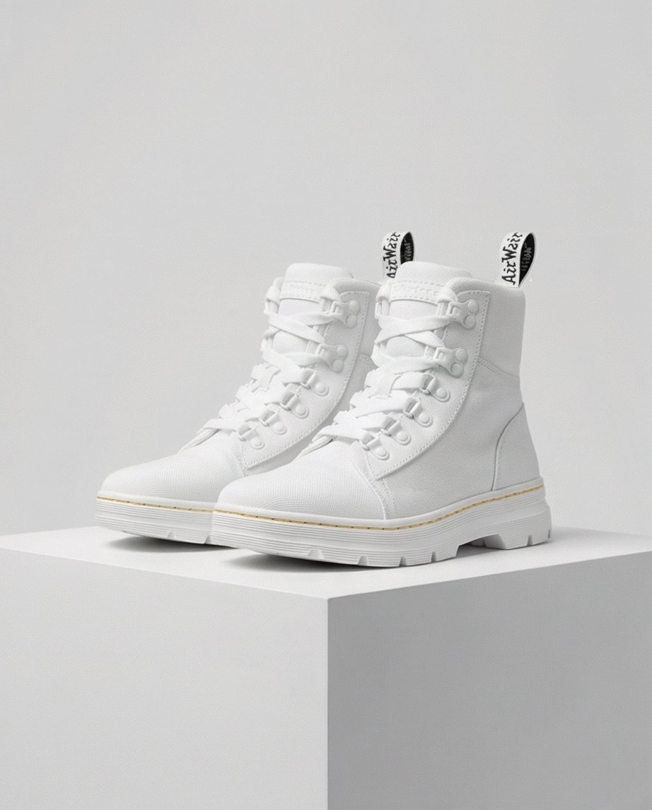 Dr. Martens Blanches — Comme Neuves — Taille 37