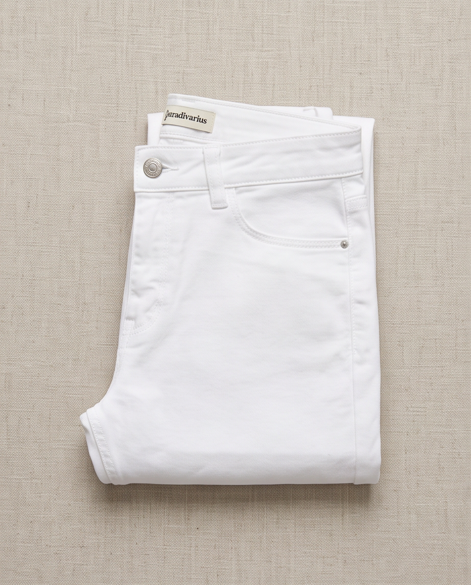 🎵stradivarius pantalon blanc — bon état — taille38