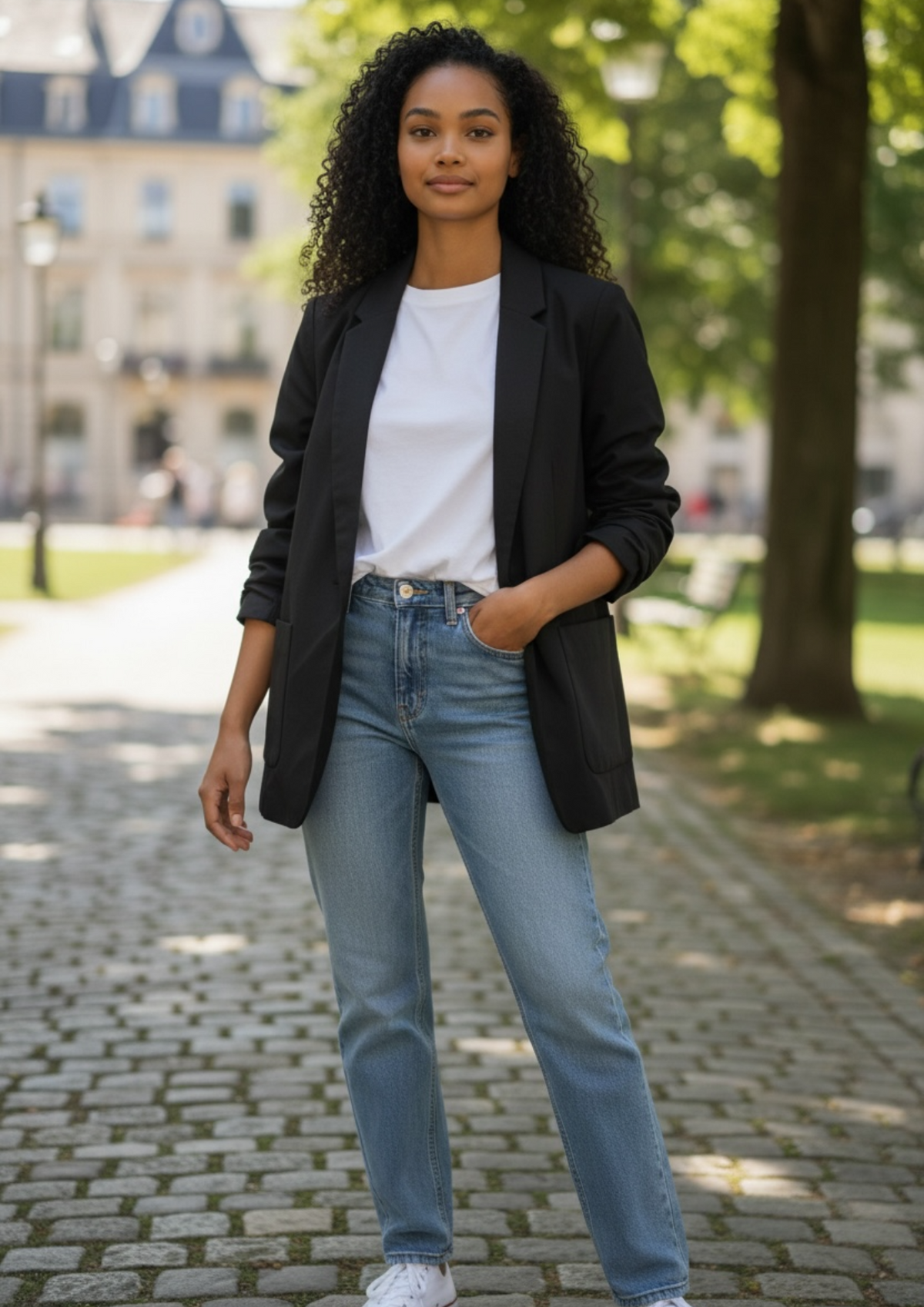 ESPRIT blazer noir - neuf - taille 36