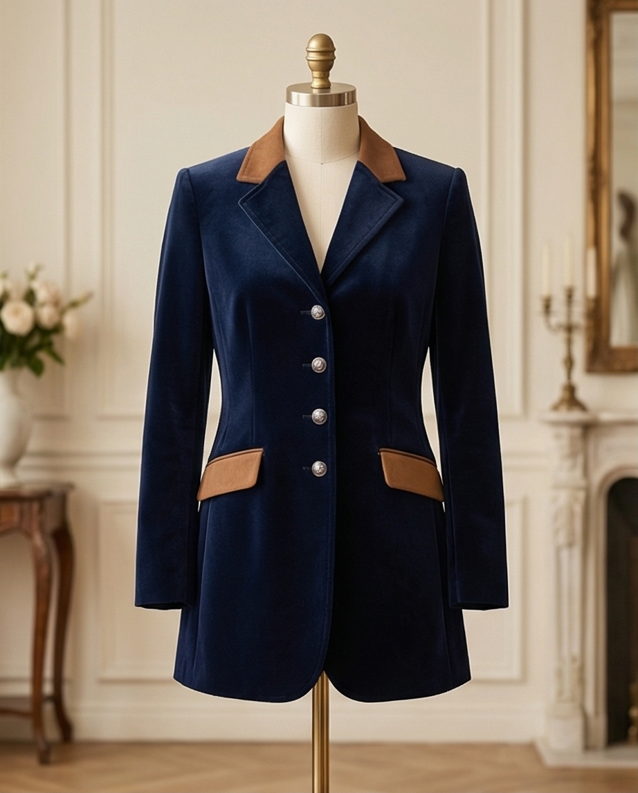 Madeleine blazer bleu — très bon état — taille 48