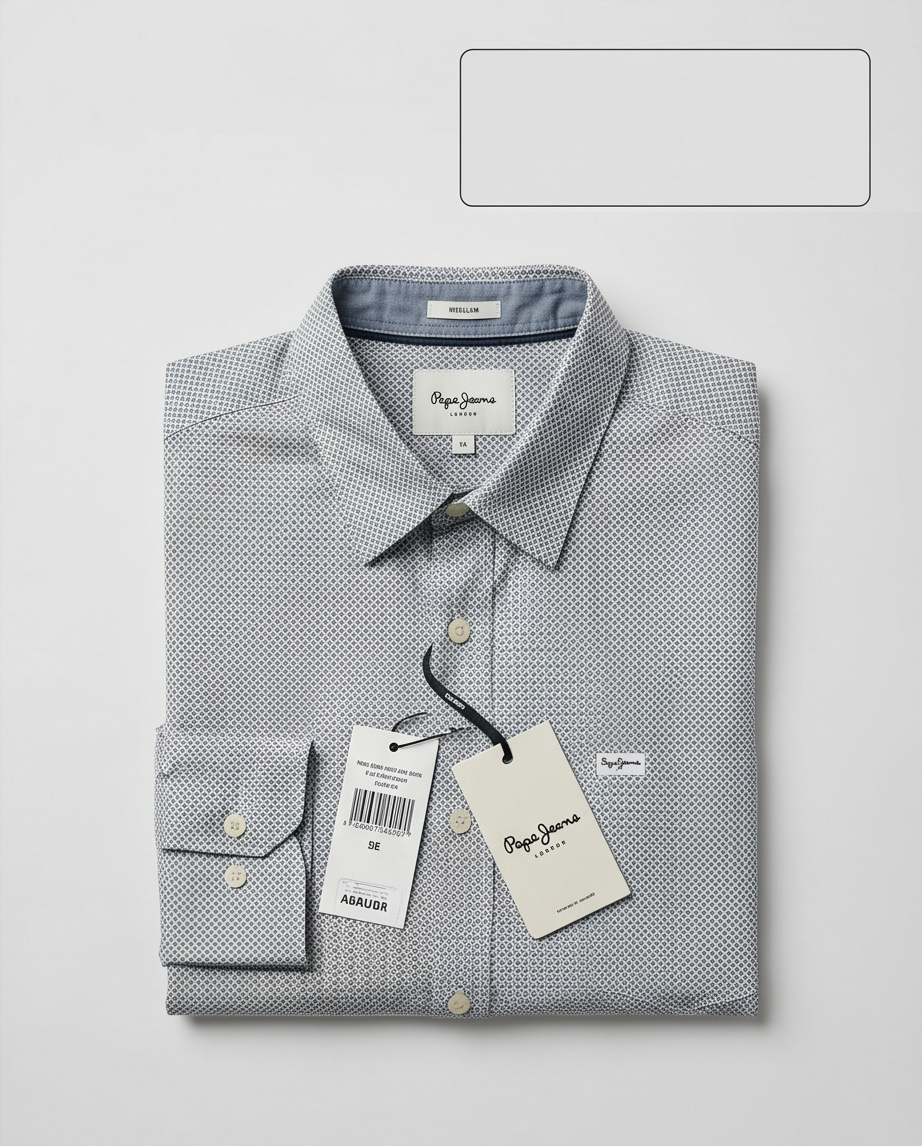 Chemise Pepe Jeans Homme Casual Chic — Neuve — Taille M
