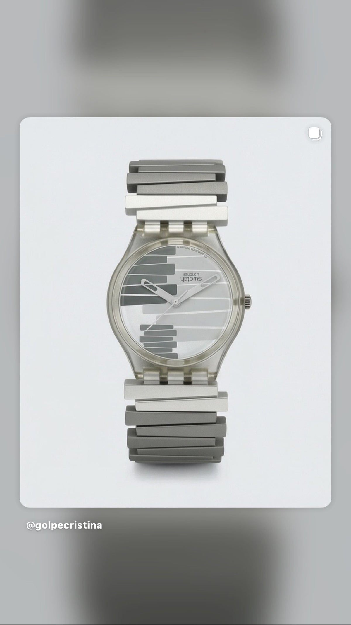 Swatch montre bracelet vintage années 1995 — très bon état